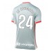 Atletico Madrid Robin Le Normand #24 Dámské Venkovní Dres 2024-25 Krátkým Rukávem